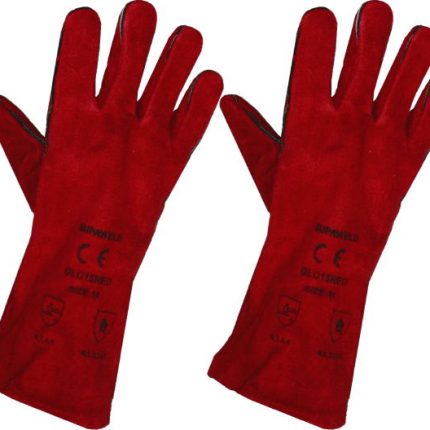 Heat resistant stove gloves