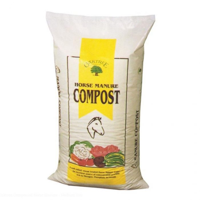 COMPOSTED HORSE MANURE