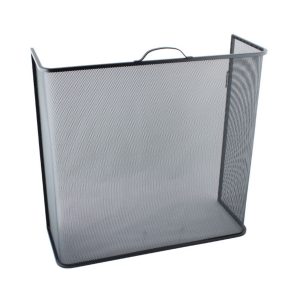 Classic Box Open Black Fire Guard - Sandpits Heating Centre