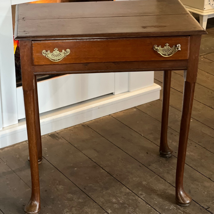 18th Century Padfoot Oak Side Table circa 1750
