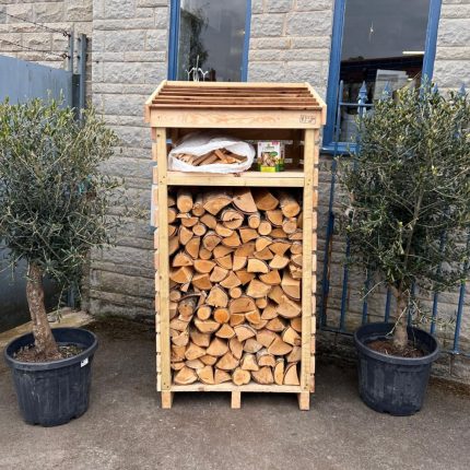 Compact Upcycled Log Store