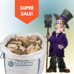 Solid Fuel Sweep & Service with Dumpy Bag of Kiln Dried Logs