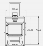Esse Garden Stove with Pizza Oven - Image 7