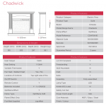 Dimplex Chadwick Electric Fire Suite Stone - Image 2