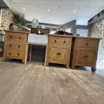 Freestanding Oak Kitchen Furniture with Belfast Sink